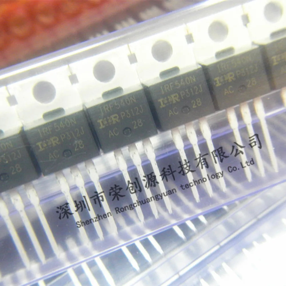 5PCS-100PCS/LOT New and Original IRF540NPBF IRF540N IRF540 TO-220，100V 33A  Power MOSFET