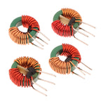 5 Pcs Toroidal Common Mode Inductor 2mH - 14x9x5mm Ferrite Core, 0.7mm Single-Layer Winding,High Current 5A Choke