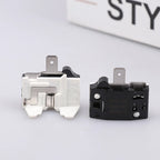 Refrigerator Compressor PTC Start Relay Refrigerator Starter Overload Protector 1/2 Pin 15 Ohm 1/6H Replacement Protector