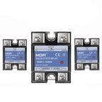 SSR MGR-1 D4810 D4825 D4840 Single Phase DC Control DC Heat Sink 3-32VDC To 220VDC 600V 10A 25A 40A DD Solid State Relay