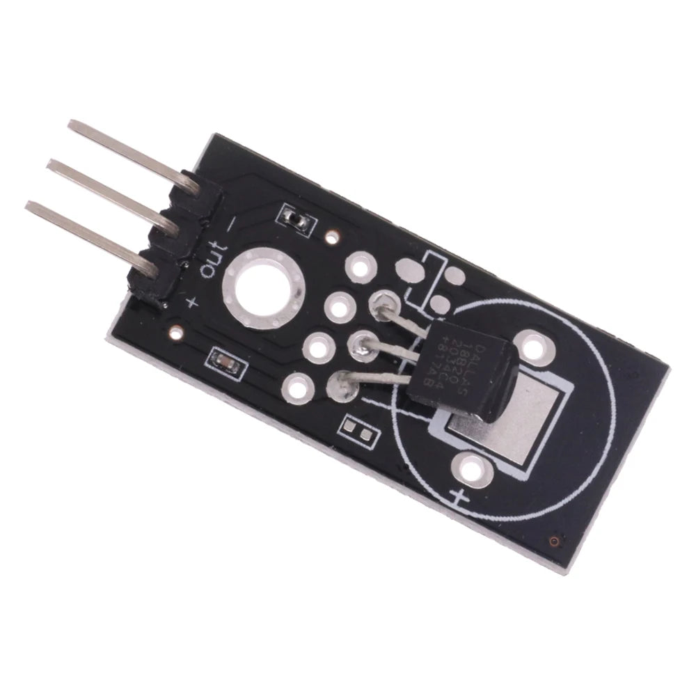 1/5/10PCS 18B20 DS18B20 Digital Signal Output Temperature Measurement Module Board Detection Sensor for Arduino DC5V Dupont Wire
