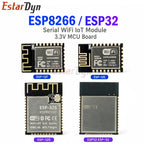 Estardyn ESP8266 ESP-12E/12F ESP32/32S Serial WiFi IoT Module Dual Core Low Power Consumption 3.3V MCU Board