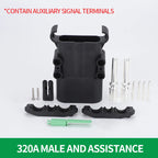 1/5/20 Sets REMA Type 80A 160A 320A Male Female Docking New Energy Industrial Electric Forklift Power Interface Connector