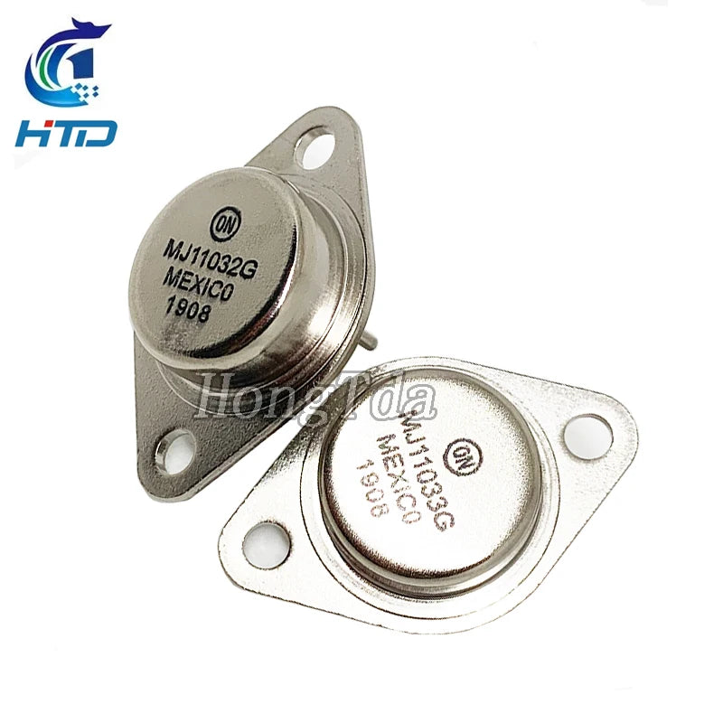 2PCS MJ11033 MJ11033G TO-3 PNP MJ11032 MJ11032G TO-3 NPN Brand new genuine product transistor