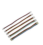 10PCS 51146 1.25mm Ultra-thin Terminal Wire Cable Single Double Head 15cm A1254 MOLEX SMD Horizontal Socket 2p3p4p5p6p-12P
