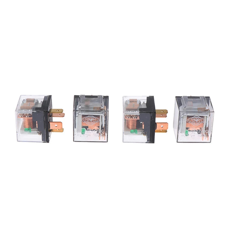1pc 5Pin 4Pin Waterproof Automotive Relay 12V 100A SPDT Car Control Device Car Relays DC 24V High Capacity Switching