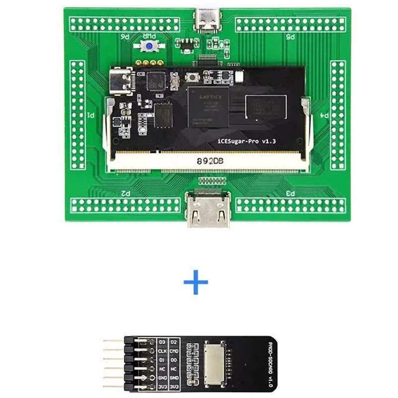 iCESugar-Pro FPGA Development-Board Lattice ECP5 LFE5U FPGA RISC-V Linux SODIMM Module