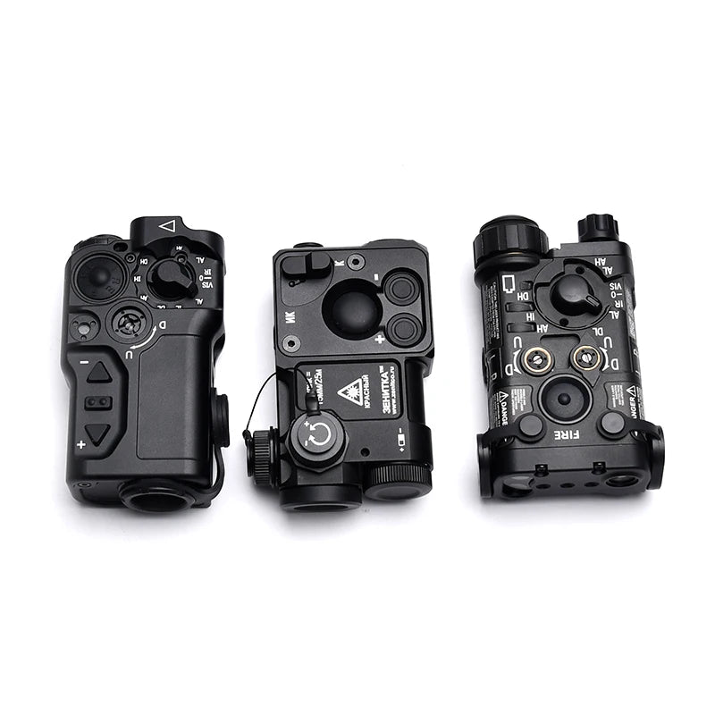Airsoft CNC IR Laser Sight RAID CQBL PEQ PERST NGAL OGL DBAL IR Device Metal Material  Red, Green, Blue Laser IR Laser 20mm Rail