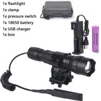 501C 200 Yard 850nm/940nm IR Flashlight Zoomable Focus LED Infrared Radiation Lamp Night Vision Torch Hunting Waterproof Lantern