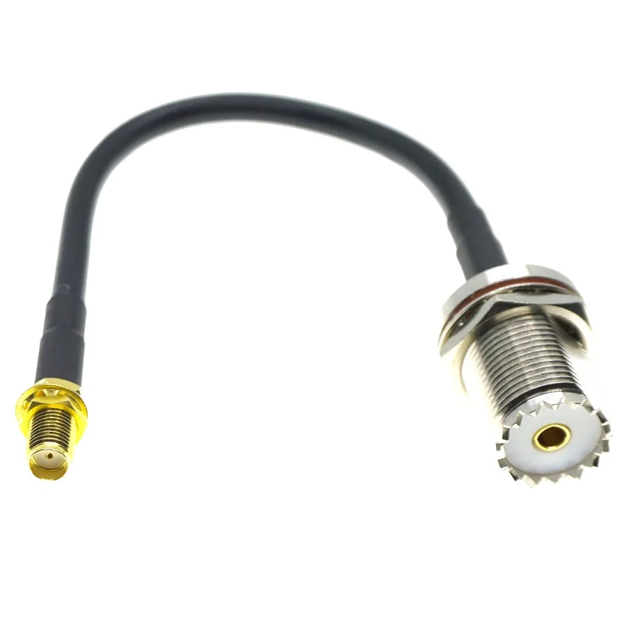 SMA Male Female to PL259 SO239 UHF Jack Plug Pigtail Cable Adapter RG58 30CM/50CM/100CM/200CM Wholesale NEW
