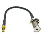 SMA Male Female to PL259 SO239 UHF Jack Plug Pigtail Cable Adapter RG58 30CM/50CM/100CM/200CM Wholesale NEW