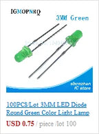1Reel 4000pcs 0603 SMD LED  light  Yellow Red  Green Blue White new and