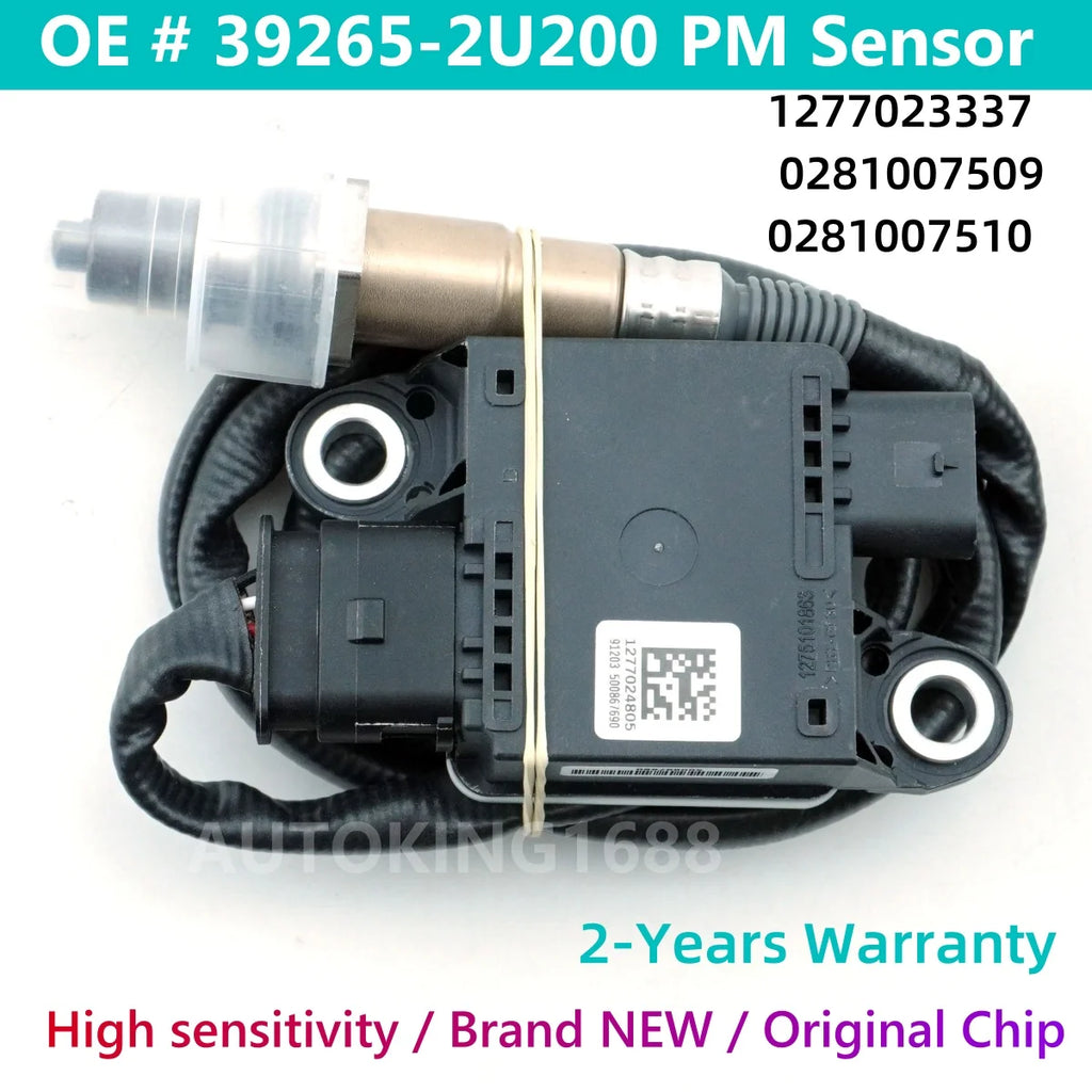 39265-2F300 PM Particulate Matter Sensor 392652F300 0281006552 0281006553 1277022822 For KIA SORENTO Hyundai SANTA FE