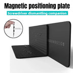 Soldering Mat ESD Magnetic Heat Resistant Insulation Work Mat Soldering Station Kit Silicone Repair Pad Maintenance Platform