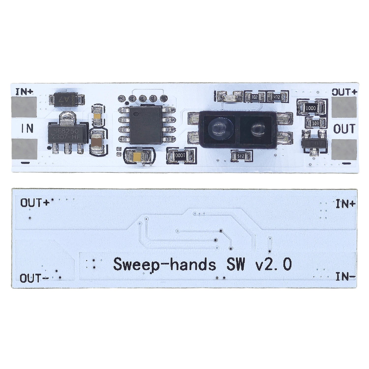 Short Distance PIR Motion Scan Sweep Hand Sensor Touch Switch Capacitive Sensor Module V2.0 5V-24V 3A LED Dimming Control Lamps