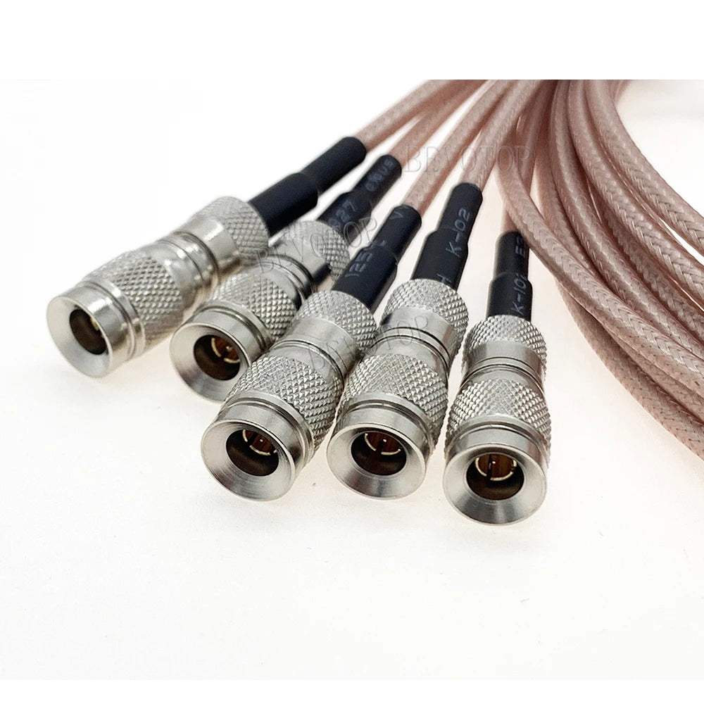DIN 1.0/2.3 Mini BNC Male to BNC Male/Female Connector RG179 RF Coaxial Cable HD SDI 75ohm For Blackmagic HyperDeck Shuttle