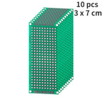 Universal PCB Circuit Protoboard Double Sided Breadboard 2x8 3x7 4x6 5x7 7x9CM Stripboard Prototyping Board DIY Electronic Kit