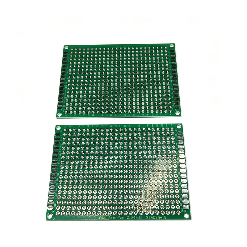 5PCS Double Sided Universal PCB Board 3x7/5x7cm Protoboard Stripboard Circuit Laminate for Maker Hobby