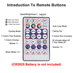 DC5-24V USB/DC Mini Led Controller 3Pin 28Keys Remote Bluetooth App Music Control For Individual Addressable WS2812 RGB Strip