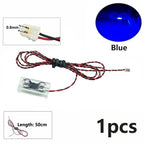 DIY 0.8mm Pin 1x1 1x2 1x4 Length 50cm SMD LED 2835  Remote Control Building Block Flash Lamp City Street Light Bricks