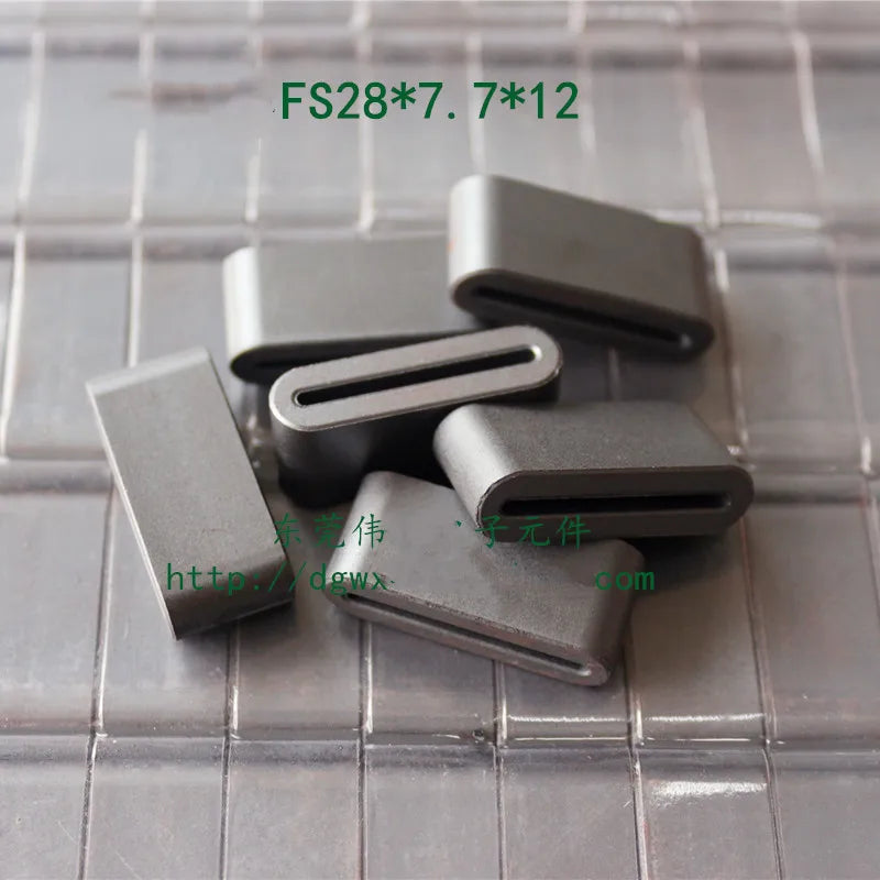 10PCS FS Flat Cable Ferrite Cores Ni-Zn Ferrite Filter Coil Inductor Cable Flat Magnetic Core FS16*5*12 FS25*5*12 FS40*6.5*12