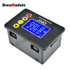 Microcomputer Time Controller DC 12V 24V AC 110V-220V Digital Time Delay Relay LCD Adjustable Timing Relay Time Delay Switch
