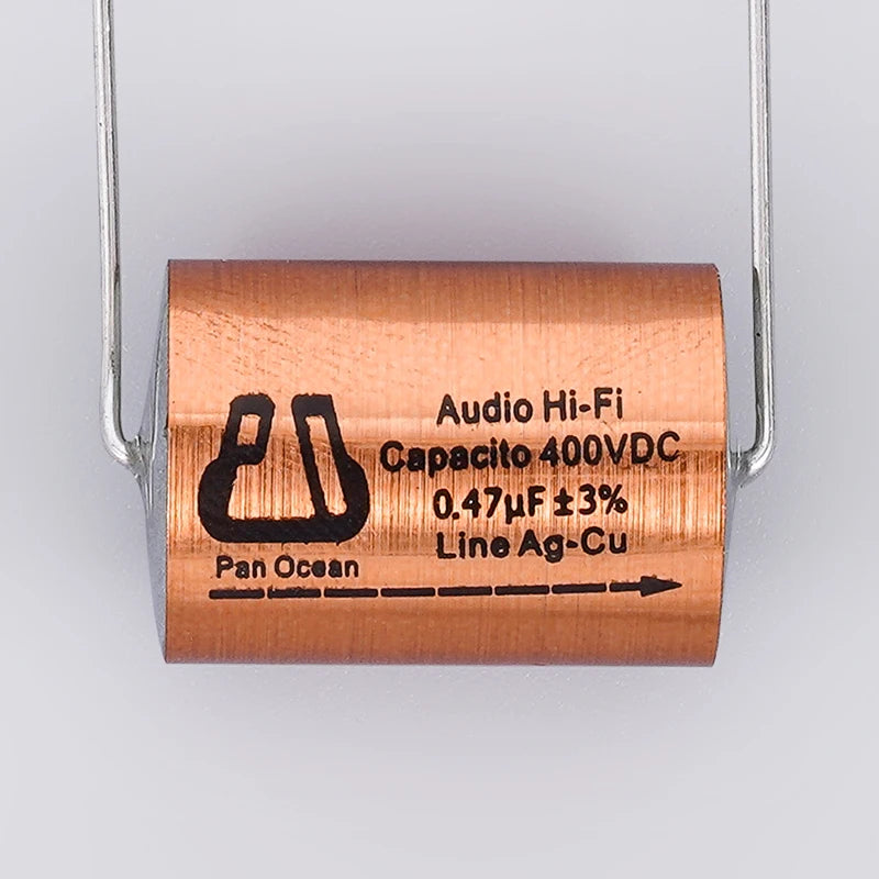 Free Shipping 2pcs/lot Tianji MKP Series Metallized polypropylene polar Audio Hi-Fi capacitor Line Ag-Cu ±3%