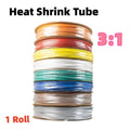 20/50/100/200M/ roll Heat Shrink Tube  Transparent 3: 1 ratio Adhesive Lined with Glue Dual Wall Tubing Wrap Wire Cable kit