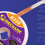 MECHANIC R350 Series Width 1.0-4.0mm Length 1.5m Solder Remove Cord Pure Copper Braid Tin Absorption Belt Single Layer Wick Wire