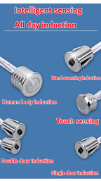 Touch sensor switch Hand Sweep Switch 5A 12V-24V PIR Motion Sensor Hand Wave Scan Smart LED Closet Cabinet light/Wardrobe lamp