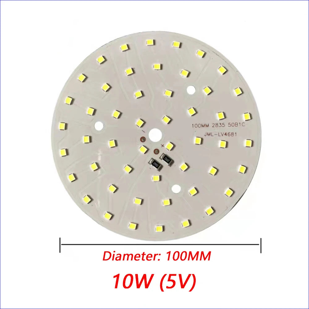 1PCS DC5V Dimming Light Switch Of 2 Meters With LED Chips 5730 SMD LED Lamp 1W 2W 3W 4W 5W 10W LED Light Beads White Warm White