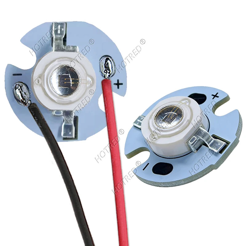 1-10pcs IR LED 3W 5W 1050nm High Power Infrared Chip 1.2-1.8V 700mA 1400mA Diode Light Laser Lamp for Night Vision CCTV Camera