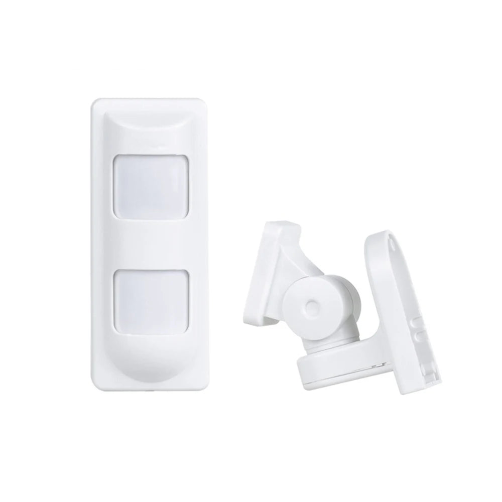 Wired 2PIR+Microwave Outdoor Anti-mask Anti-EMI PIR Motion Sensor for Wired Alarm Systems, Pet Friend/Curtain/Wide Angle