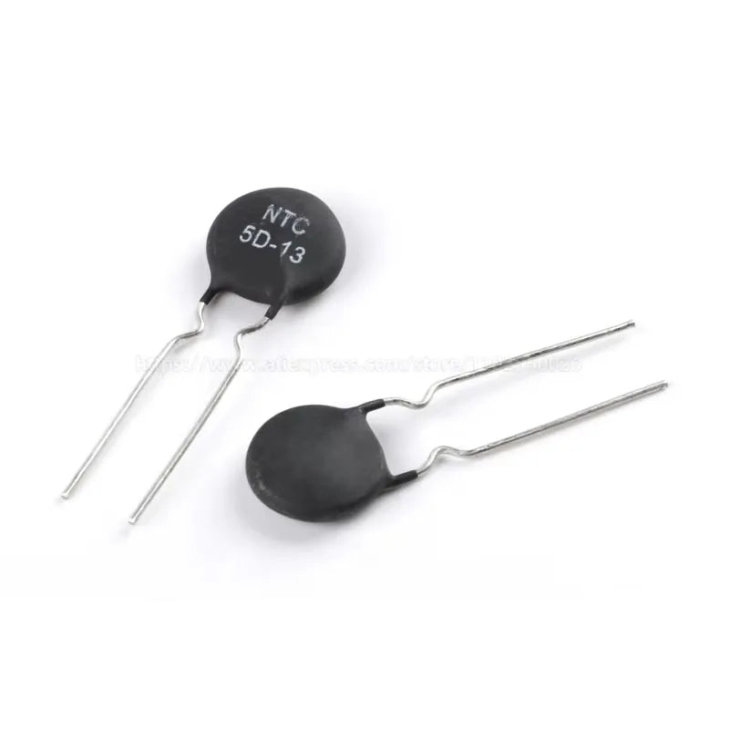 10PCS Thermal Resistor NTC 2.5D 3D 5D 8D 10D 16D 20D 22D 47D -5 -7 -9 -11 -13 -15 -20 R 10 Ohm NTC10D-9 NTC5D-9 NTC3D-9 NTC3D-15