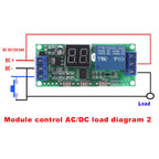 1PCS DC 5V / 12V / 24V Multifunction Digital Time Infinite Delay Switch Timer Relay Module
