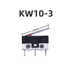 10PCS KW10 Miniature Limit Switches, Mouse Micro Motion 1A, 125/250V Self Resetting Switch