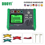 Duoyi 4100A Digital Ground Resistance Test Lightning Protection Detection Measuring Instrument Rocker Ground Resistance Tester