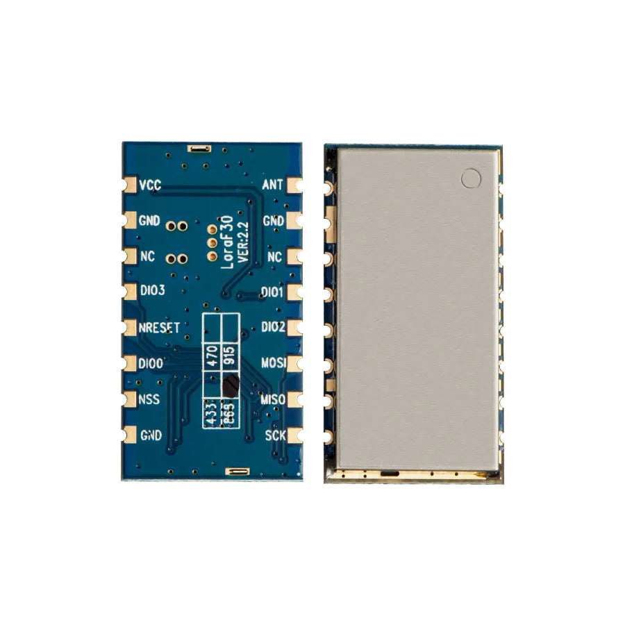 2pcs/lot Lora1278F30 - Long Range 6~8Km High Power 1W 433MHz | 470MHz SPI Port RF Wireless LoRa Module