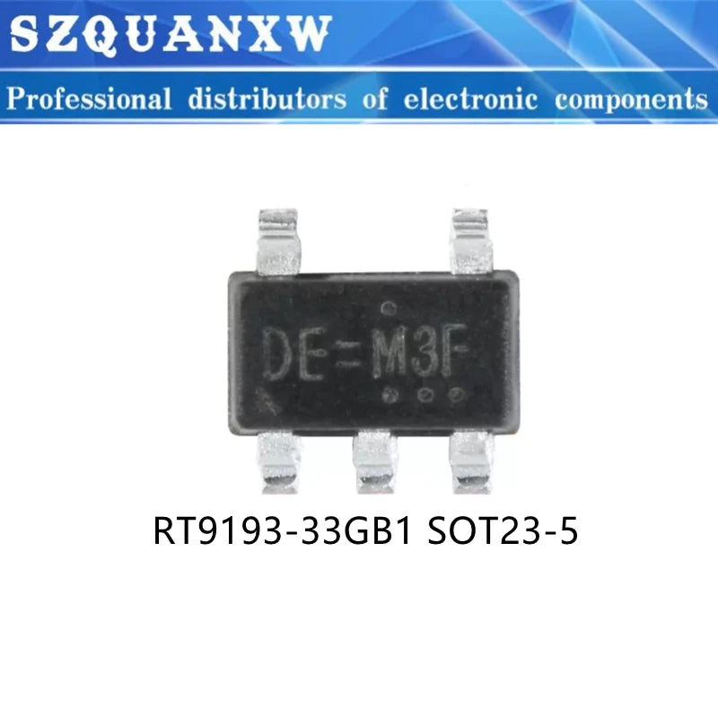 10PCS RT9193-33GB RT9193-18GB RT9193-28GB RT9193-30GB RT9013-33GB RT8059GJ5 SOT23-5 TSOT23-5 Voltage Regulator LDO RT9013 RT9193