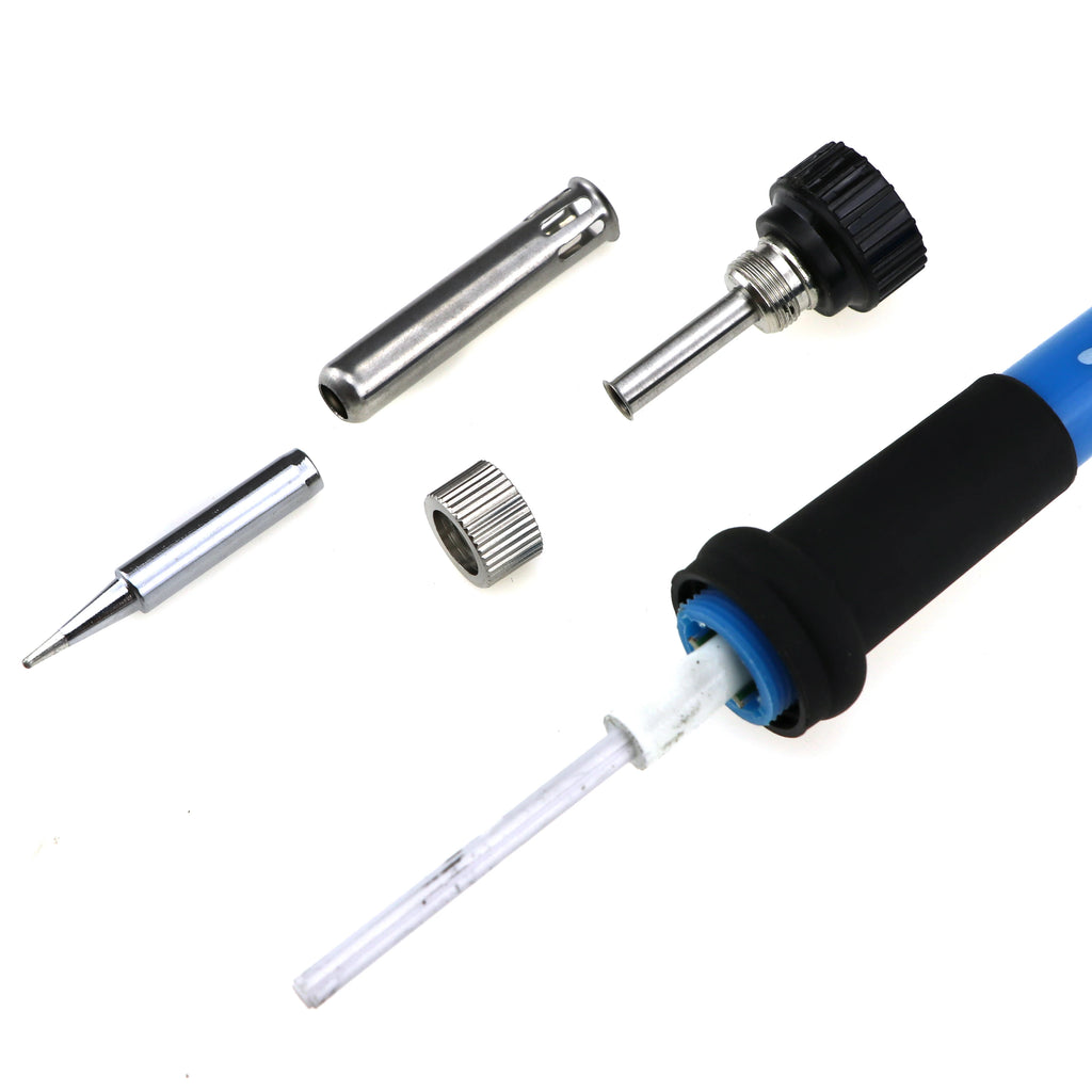 Sumsour Electric Soldering Iron 60W 220V / 110V Adjustable Temperature Welding Rework Solder Repair Tools Kit