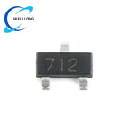 50-10pcs SM712.TCT SM712 712 SOT23 PSM712-LF-T7 SOT-23 TVS Asymmetric RS485 7/12V Lightning And Static Protection Diode