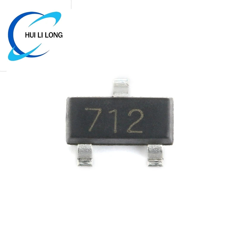 50-10pcs SM712.TCT SM712 712 SOT23 PSM712-LF-T7 SOT-23 TVS Asymmetric RS485 7/12V Lightning And Static Protection Diode