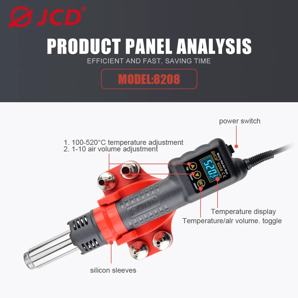 8208-1-US Heat Gun USXY6974865203026