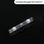 Solder Seal Wire Connectors 3:1 Shrinkage Rate Waterproof Electrical Cable Terminals Heat Shrink Tube Electrical Butt Splice