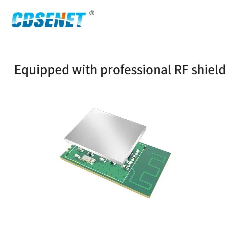 nRF24L01 2.4GHz SMD Wireless Module PA LNA Long Distance 800m SPI RF Transceiver CDSENET E01-2G4M20S1B  PCB Antenna GFSK