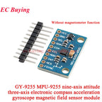 1-10Pcs LSM9DS1 GY-BNO080 BNO055 9 Nine-axis IMU Electronic Compass Accelerometer Gyro Magnetometer/Inertial Measure Sensor I2C