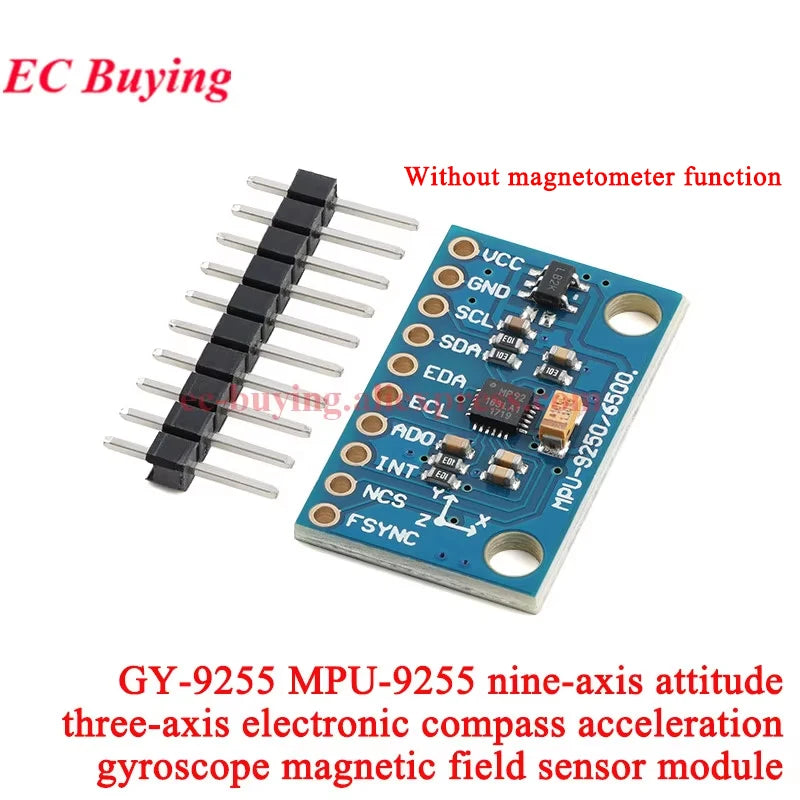 1-10Pcs LSM9DS1 GY-BNO080 BNO055 9 Nine-axis IMU Electronic Compass Accelerometer Gyro Magnetometer/Inertial Measure Sensor I2C