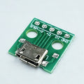 Type-c PCB With Cabel Converter Adapter Micro USB To DIP Female Connector Breakout Board Charging Cable Soldering Board Socket