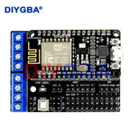 Node MCU Development Kit V3 CP2102 NodeMCU+Motor Shield Wifi Esp8266 Esp-12e diy rc toy remote control Lua IoT smart car L293D