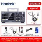 Hantek DSO2C10 DSO2C15 DSO2D10 DSO2D15 2CH Oscilloscope 100/150MHz 1GSa/s 8Mpts FFT UART I2C SPI CAN LIN 25MHz AWG D Models